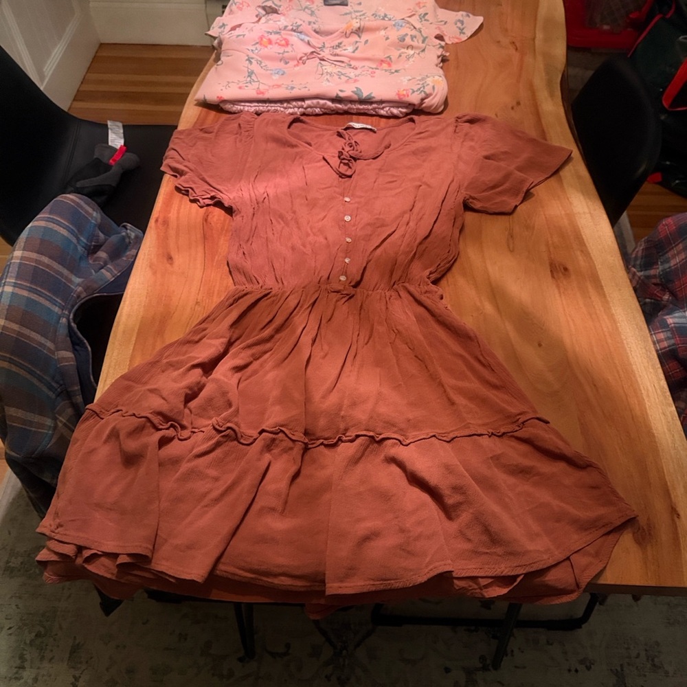 Abercrombie & Fitch Rust Mini Dress